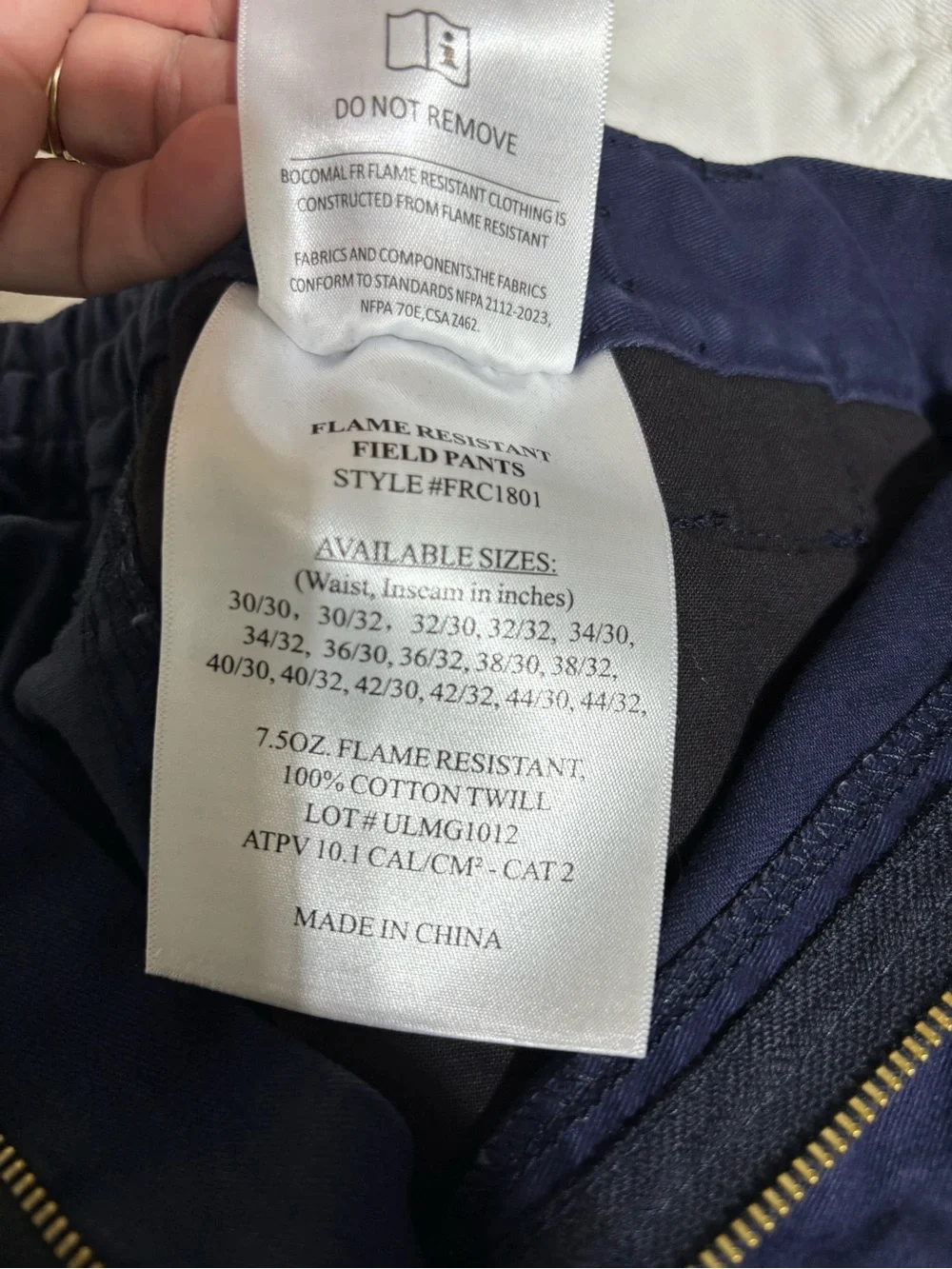 Bocomal Men’s FR Pants